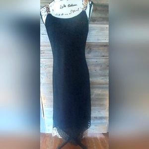 Ursula of Switzerland black, unique straps festive long dress